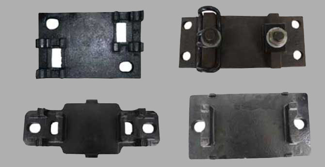 casting rail tie plate