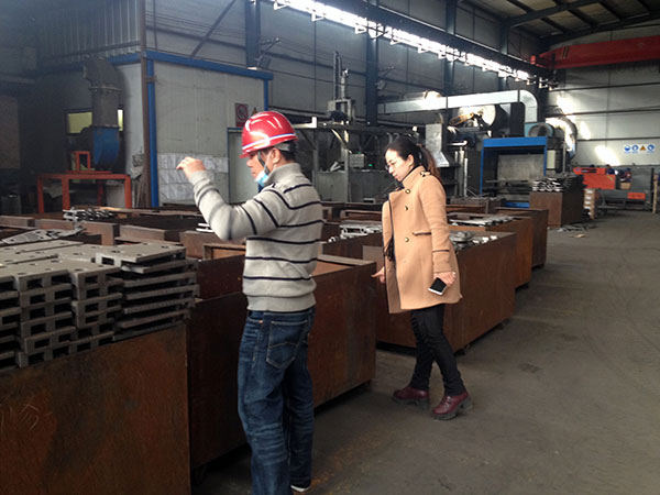 clients from Malaysia visit our factory