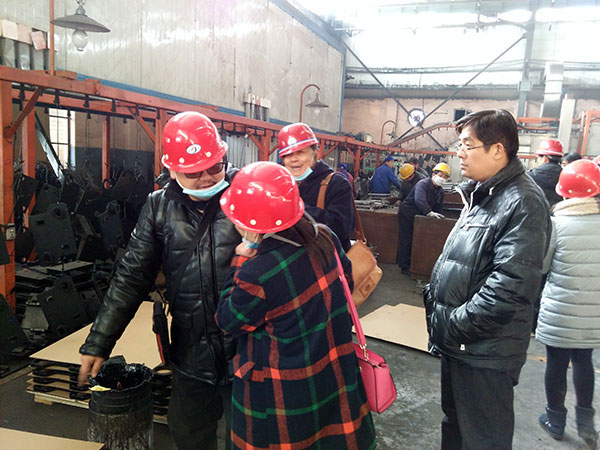 clients from Thailand visit our factory