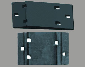 double shoulder tie plate