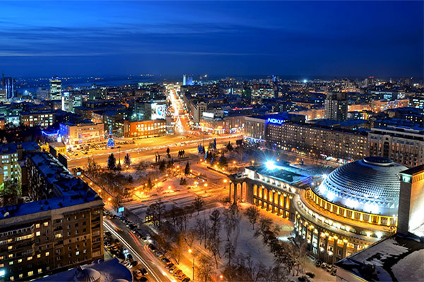 Novosibirsk Stop in Trans-Siberian Railway Line