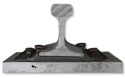 rail spike fastening system