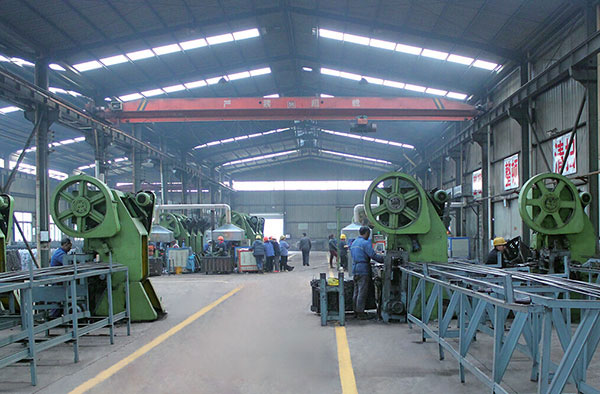 steel rolling workshop