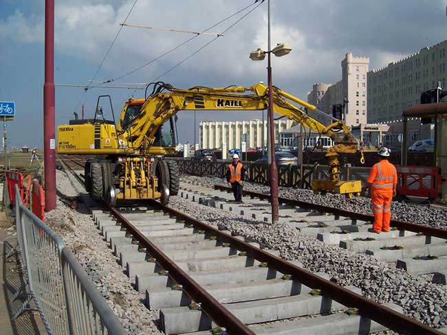 the construction of high  speed rail