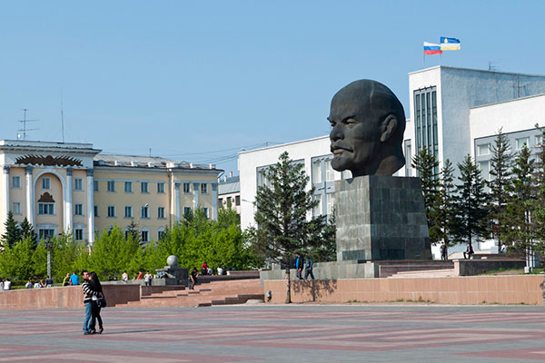 Ulan Ude Trans-Siberian Railway Line